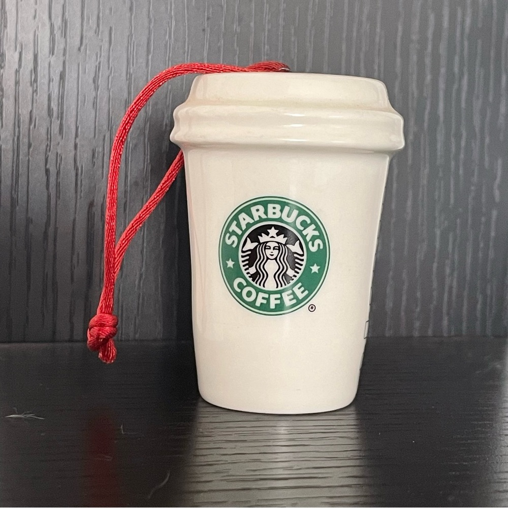 $10 SALE Starbucks 2006 Holiday Drink Cup Ornament Vintage Collectible